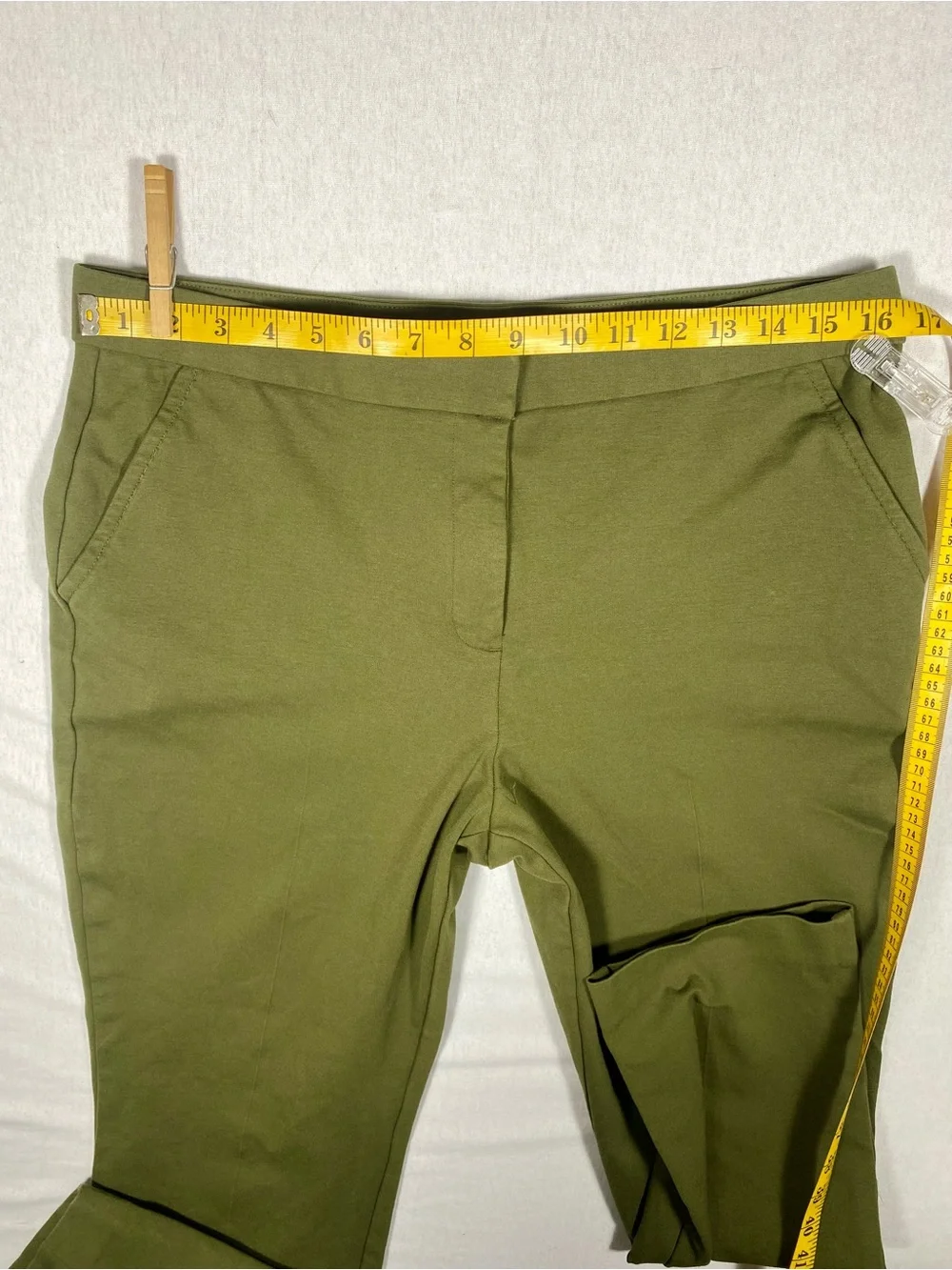 Banana Republic Olive Green Dress Pants - Picture 7 of 10